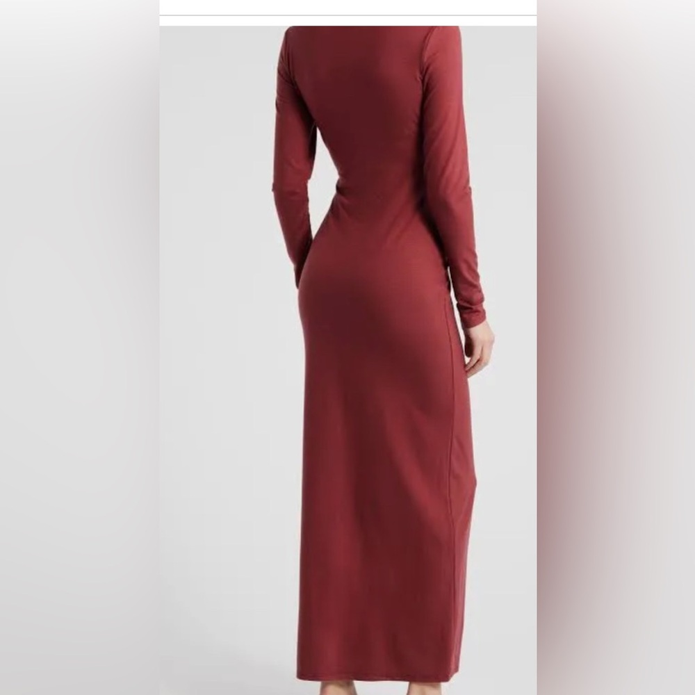 Reformation Tommie Long Sleeve Stretch maxi dress size large - Picture 4 of 7